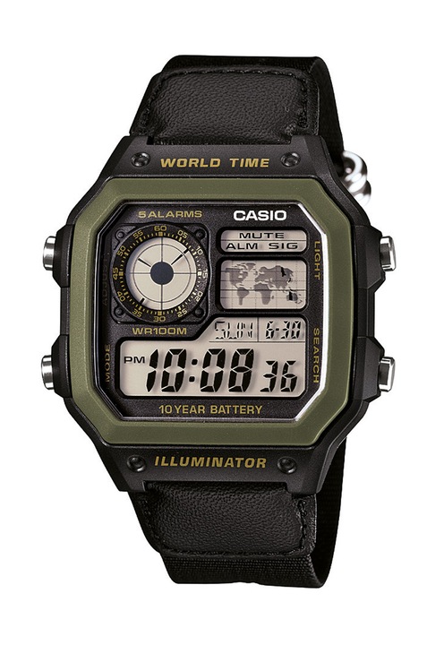 Мъжки часовник Casio Digital AE-1200WHB-1BVDF