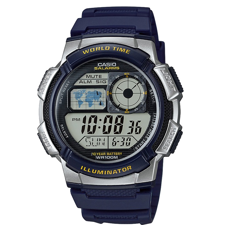 Мъжки часовник Casio Digital AE-1000W-2AVDF