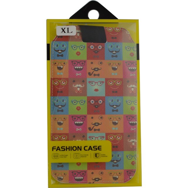 Husa Pouch Mobile Tuning Universala XL, Model Faces