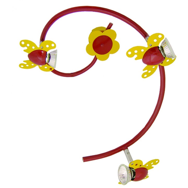 Спот таванен спирала Desonia PICCOLO 3xGU10