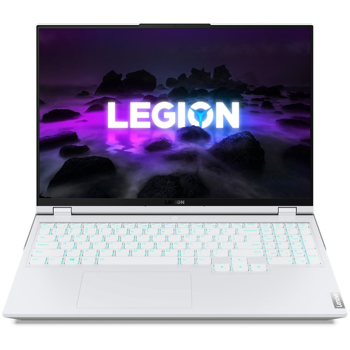 Лаптоп Gaming Lenovo Legion 5 Pro 16ACH6H, AMD Ryzen™ 5 5600H, 16, WQXGA, RAM 16GB, 512GB SSD, NVIDIA® GeForce® RTX™ 3060 6GB, No OS, Stingray