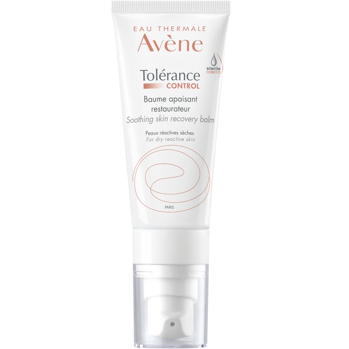 Balsam pentru fata si gat Avene Tolerance Control pentru piele intoleranta, 40 ml