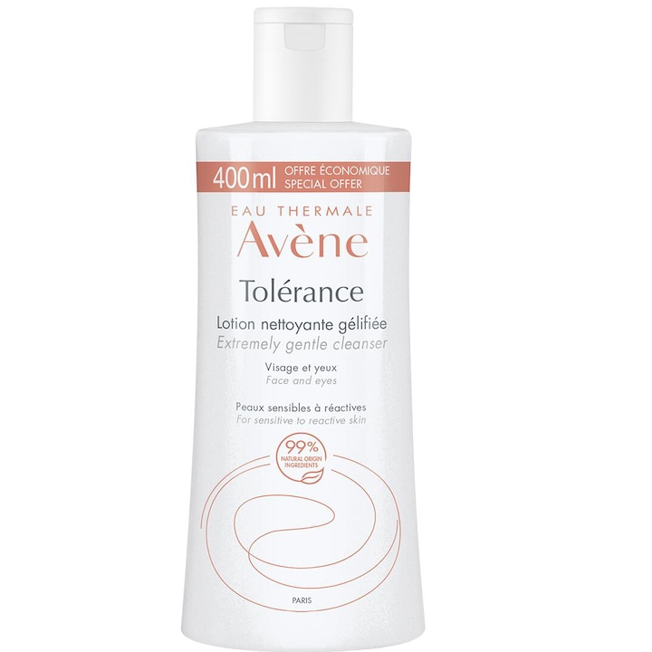 Лосион за почистване на лице и шия Avene Tolerance Control за нетолерантна кожа, 400 мл