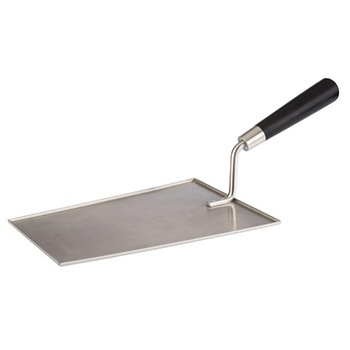 Paleta inox pentru servire hamburger si cartofi prajiti Paleta inox pentru servire hamburger si cartofi prajiti