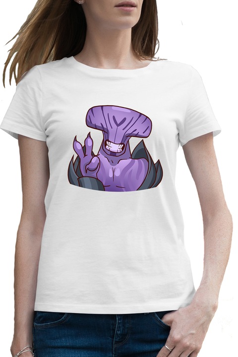 Дамска тениска Dota 2 Darkterror Faceless Void Hero Dota2v, Бял