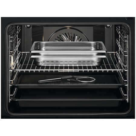 Cuptor incorporabil AEG BSE788380B, Electric, 70 l, Autocuratare abur, SteamBoost, Control touch, Timer electronic, Conectivitate WiFi, Clasa A++, Negru