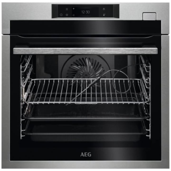 AEG BSE788380M SteamBoost beépíthető gőzsütő, WIFI, Steamify, maghőmérő