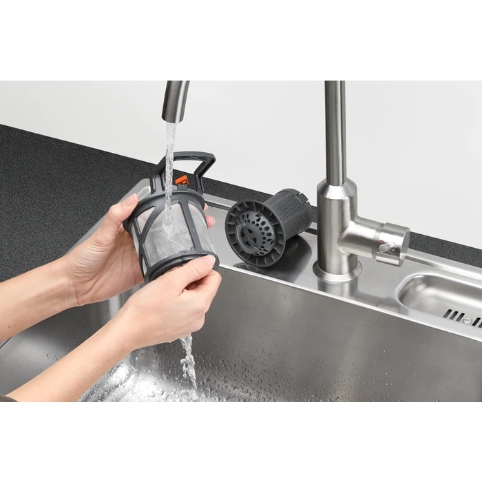 Masina de spalat vase incorporata ingusta AEG FSE72537P, panou de control Quickselect, sertar MaxiFlex, 10 locuri, AirDry, clasa energetica E