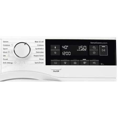 Masina de spalat rufe Electrolux EW6F348W, 8 kg, 1400 rpm, Clasa B, SensiCare, Alb