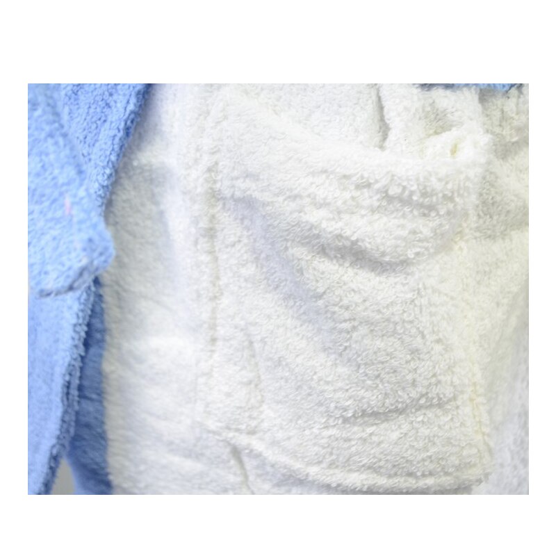 Halat de baie pentru baieti Mini Junior 70-57A, Alb 110-116 cm