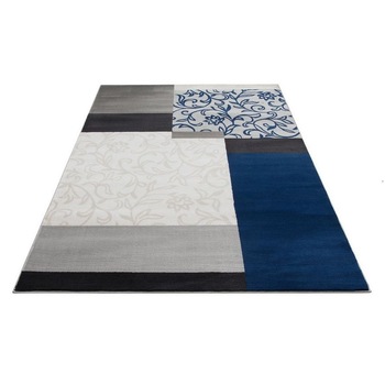 Covor Trine by My Home, albastru/gri, 80 x 150 cm Covor Trine by My Home, albastru/gri, 80 x 150 cm