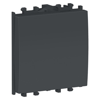 Intrerupator cu revenire, 2M, negru, EASY Intrerupator cu revenire, 2M, negru, EASY