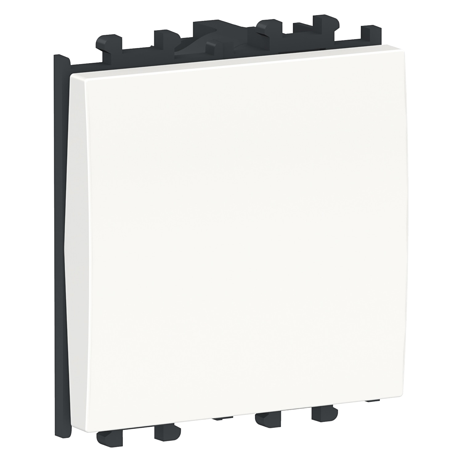 Intrerupator cu revenire, 2M, alb, EASY