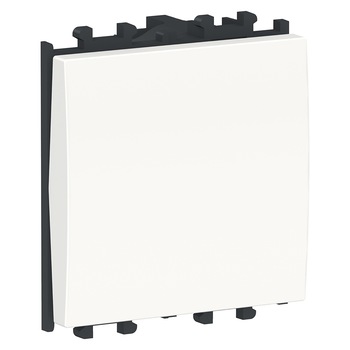 Intrerupator cu revenire, 2M, alb, EASY Intrerupator cu revenire, 2M, alb, EASY