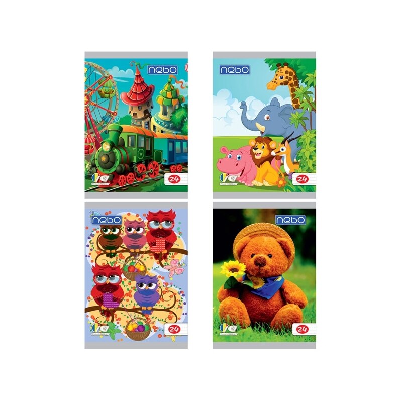 Set 20 Caiete A5 Tip II, 24 file, Nebo