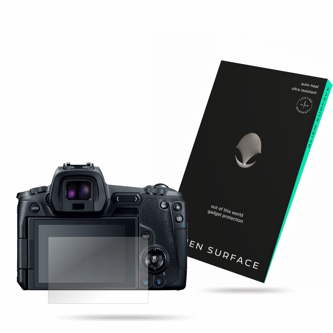 Folie Alien Surface, compatibila cu Canon EOS R, protectie ecran 1+1 Rezerva