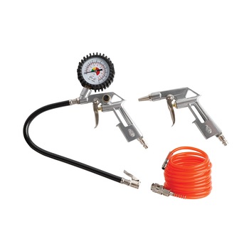 Set accesorii compresor VAT-S3 3/1 (pistol vulcanizare, suflanta, furtun pneumatic 5M), Villager VL067020 Set accesorii compresor VAT-S3 3/1 (pistol vulcanizare, suflanta, furtun pneumatic 5M), Villager VL067020