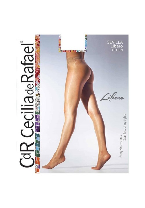 Ciorap de lux SEVILLA LIBERO, Negru