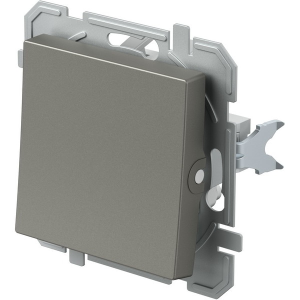 Buton simplu, titan, fara rama