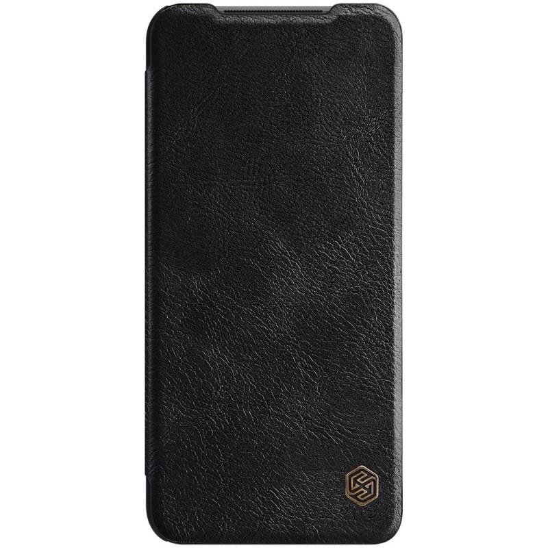 Husa Nillkin Qin Leather compatibila cu Xiaomi Redmi Note 10/10S Black