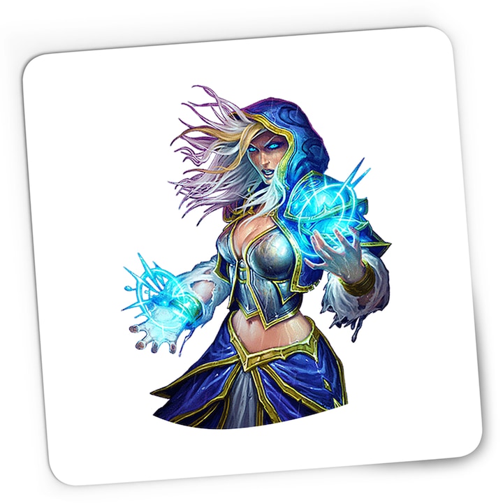 Гейминг подложка за мишка Dota 2 Rylai Crystal Maiden Hero Ice, 21x19 см