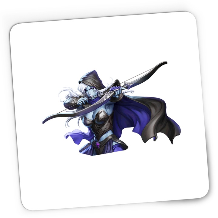 Гейминг подложка за мишка Dota 2 Traxex Drow Ranger Hero Dota2, 21x19 см
