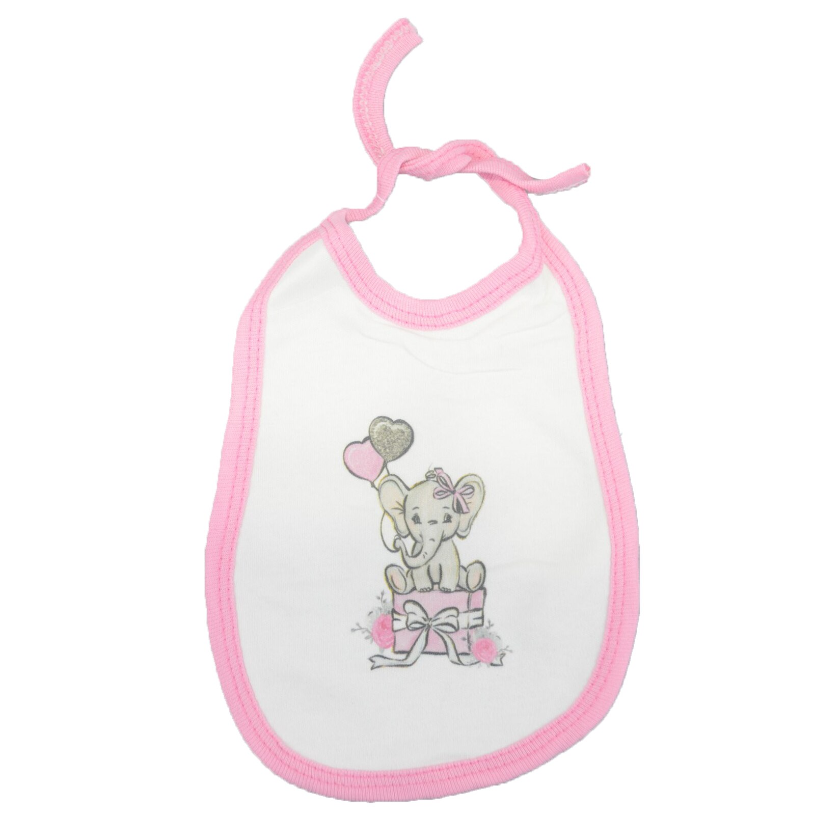 Baveta impermeabila pentru fete Mini Junior PRR-46, Roz 6+ luni