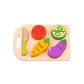 Puzzle 3D din lemn masiv NOVOKIDS™ Wooden Vegetable Cutter, 10 piese, Cu legume taiate, Materiale Eco, Multicolor Puzzle 3D din lemn masiv NOVOKIDS™ Wooden Vegetable Cutter, 10 piese, Cu legume taiate, Materiale Eco, Multicolor