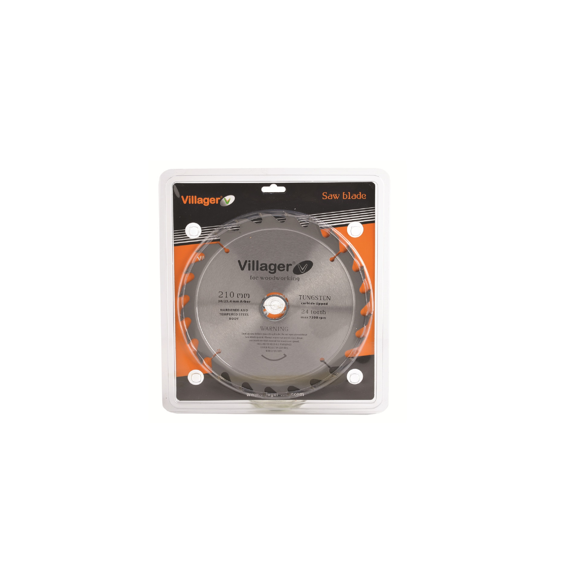 Disc taiere lemn 185 x 25.4 / 20 x 2.2 x 24T Villager VL033420