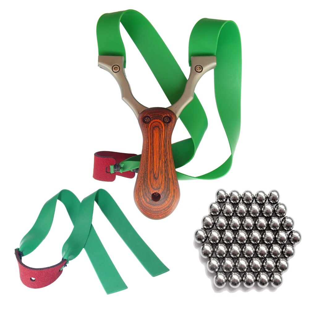 Set prastie metal Compact OTT, tip briceag, cu sistem avansat de ochire, 100 bile si rezerva benzi