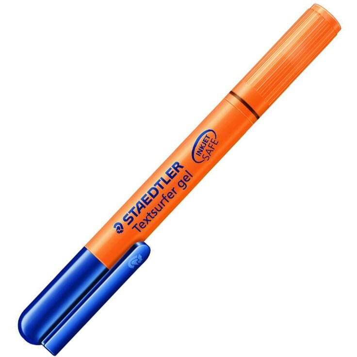 Textmarker evidentiator cu gel Staedtler orange ST264