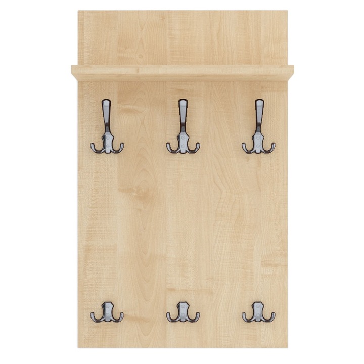 OEM MEDI CHROM fogas, 90 x 50 cm, fa / fém, natúr