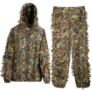 Costum de Camuflaj din fibre sintetice pentru Airsoft, Vanatoare - 3D Maple Leaf Bionic Ghillie, marime XL-XXL Costum de Camuflaj din fibre sintetice pentru Airsoft, Vanatoare - 3D Maple Leaf Bionic Ghillie, marime XL-XXL