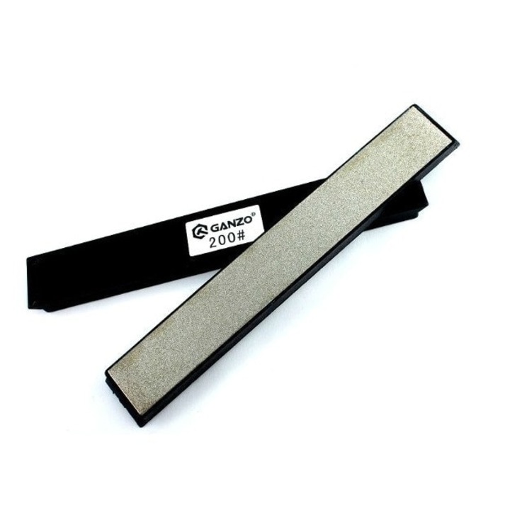 Piatra de ascutit diamantata Ganzo D200 pentru ascutitor manual Ganzo Touch PRO