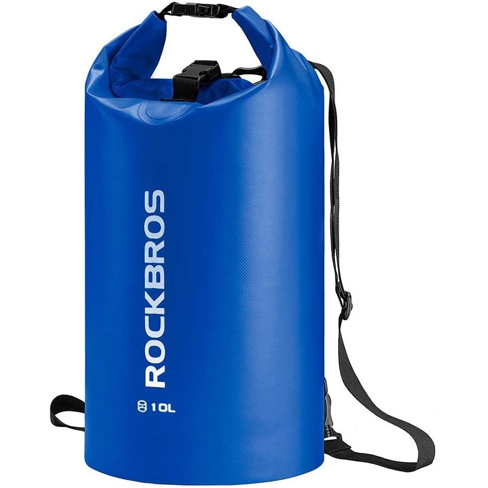 Sac impermeabil Rockbros, PVC, 30L, Albastru