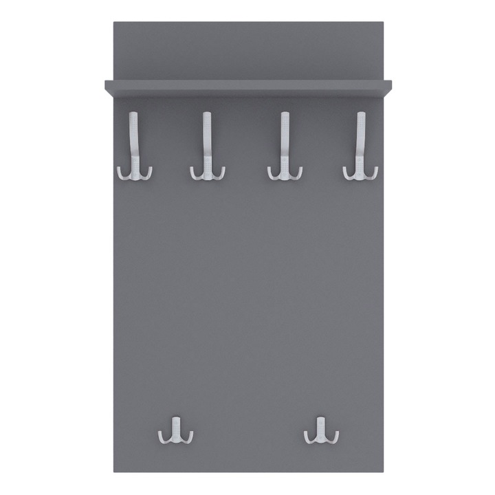 OEM Maxi Aluminium fogas panel, 90 x 60 cm, fa / alumínium, szürke