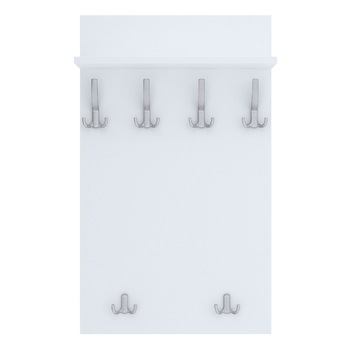 Cuier, PVC/MDF, 120 cm x 60 cm, Alb/Gri Cuier, PVC/MDF, 120 cm x 60 cm, Alb/Gri