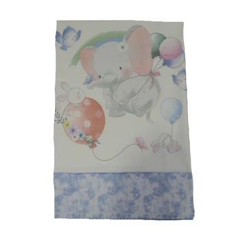 Pled 85 x 85 cm pentru baieti Mini Junior 85-57, Multicolor Pled 85 x 85 cm pentru baieti Mini Junior 85-57, Multicolor