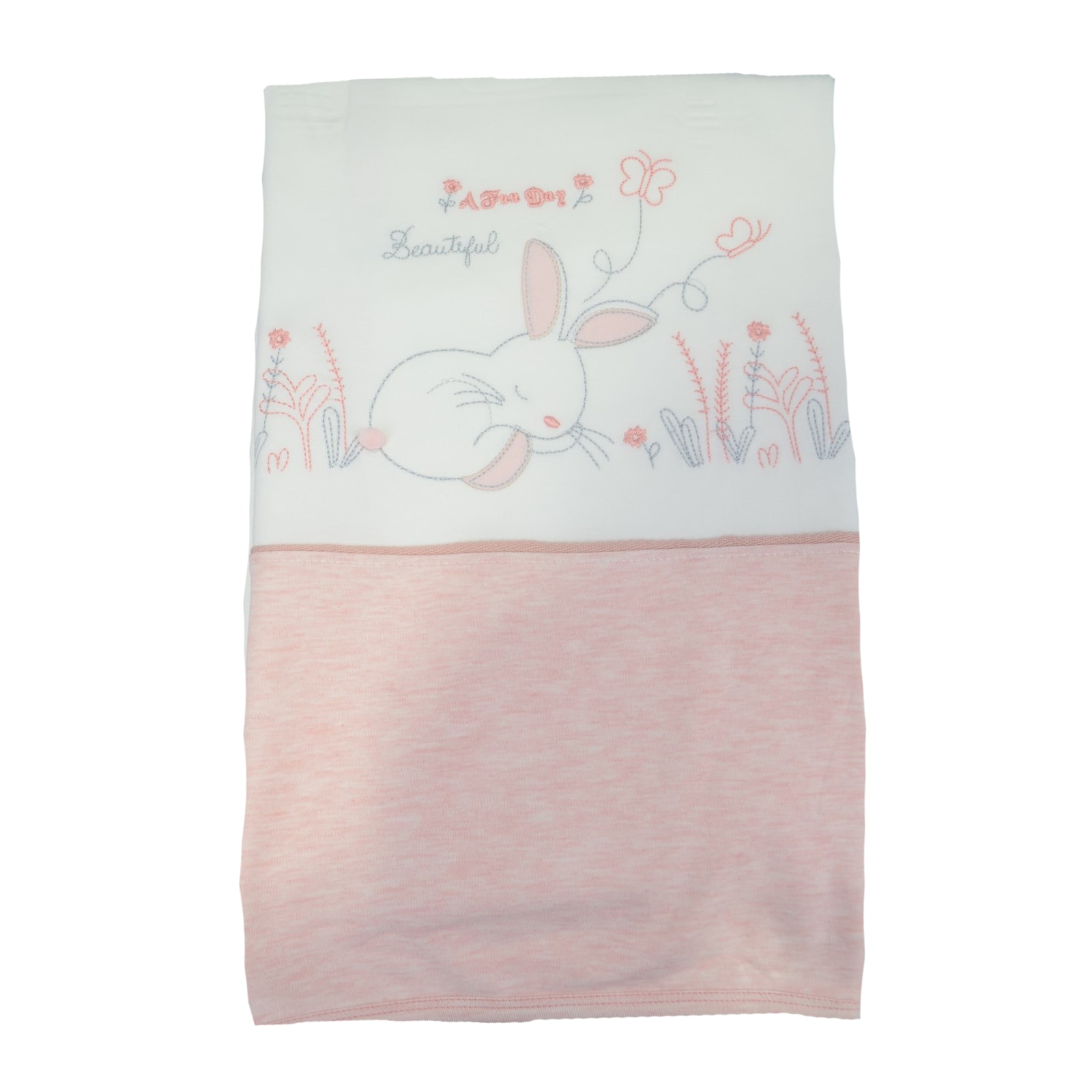 Pled 88 x 83 cm pentru fete Bebelinna 4097, Multicolor