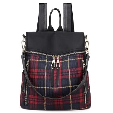 Rucsac Dama Convertibil Lady Brianna, Multicolor 32 cm