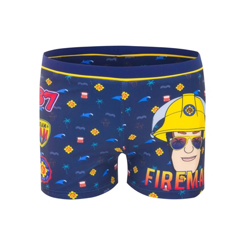Boxeri baie Fireman Sam 8470, Bleumarin