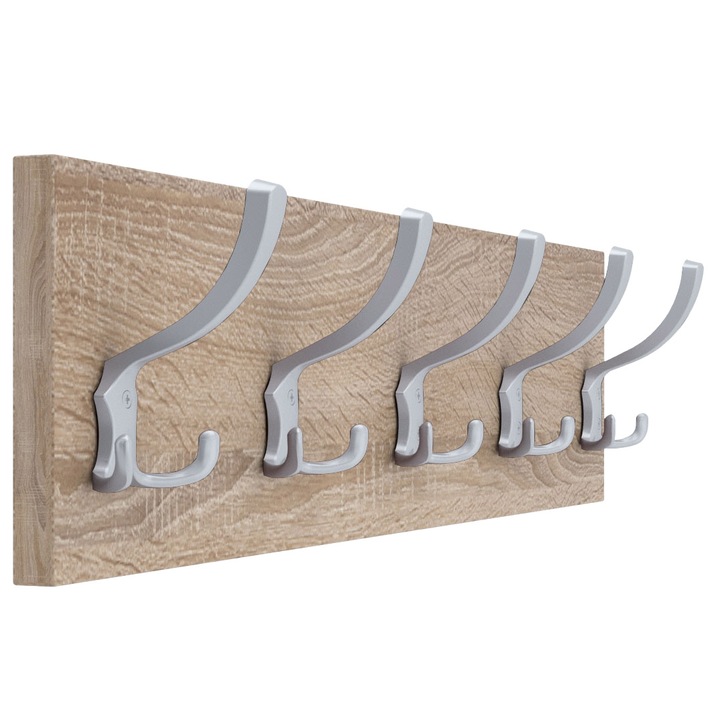 Cuier, PVC/MDF, 15 cm x 70 cm, Sonoma