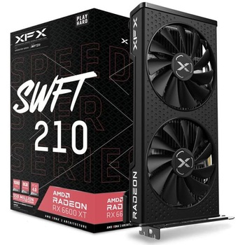 Placa video XFX Radeon™ RX 6600 XT Speedster SWFT 210, 8GB GDDR6, 128-bit Placa video XFX Radeon™ RX 6600 XT Speedster SWFT 210, 8GB GDDR6, 128-bit