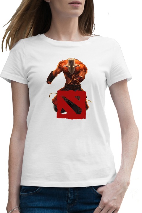 Дамска тениска Dota 2 Hero Juggernaut Master Killer Dota2v, Бял