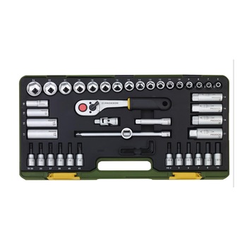 Capete chei tubulare, prindere 3/8, Proxxon, 47 piese Capete chei tubulare, prindere 3/8, Proxxon, 47 piese