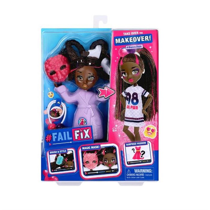 Papusa Fail Fix Total Makeover Dance Stylz 30 cm