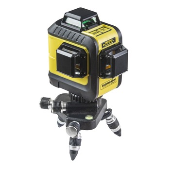 Nivela laser 360°, raza verde, 3 linii, autonivelare, Topmaster Profesional 279906 Nivela laser 360°, raza verde, 3 linii, autonivelare, Topmaster Profesional 279906