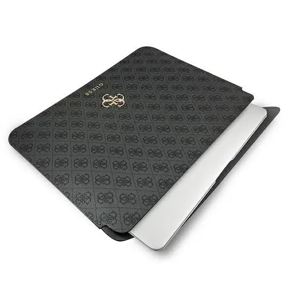 Husa Guess 4G Big Logo compatibila cu laptop 13 inch Gray