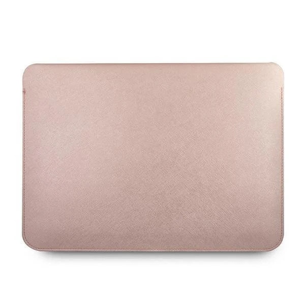 Husa de protectie Guess PU Saffiano 13" pentru Laptop, Roz