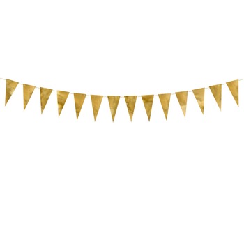 Ghirlanda stegulete, Auriu, 215 cm Ghirlanda stegulete, Auriu, 215 cm